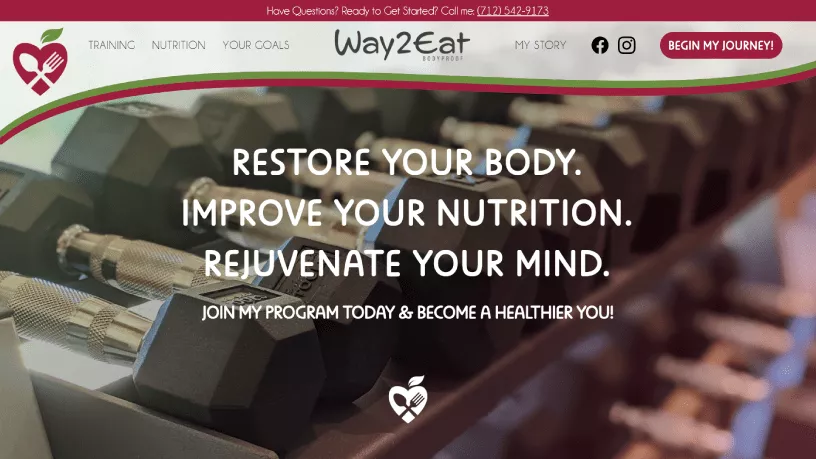 Thundarius Creative Website Project: Way 2 Eat